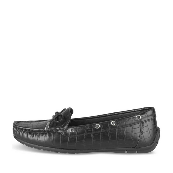 Mocassins_avec_talon ZWART Dames