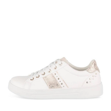 Baskets BLANC/OR Femme