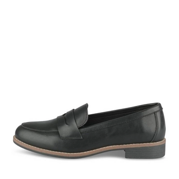 Mocassins_avec_talon ZWART Dames