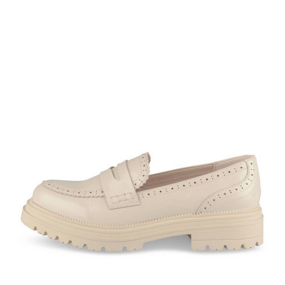 Mocassins_avec_talon BEIGE Dames