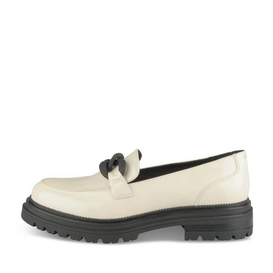 Mocassins NOIR/BEIGE Femme