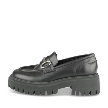 Mocassins_avec_talon ZWART Dames