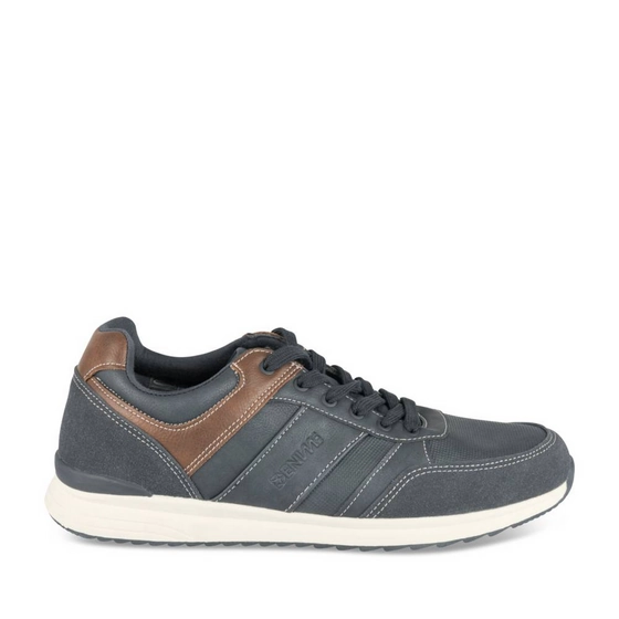 Baskets MARRON/MARINE Homme