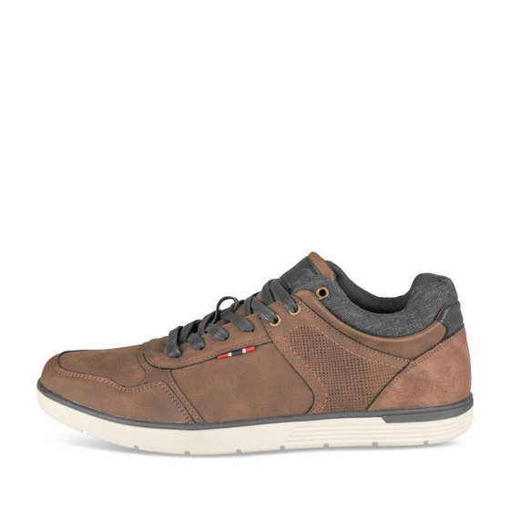 Baskets MARRON/MARINE Homme