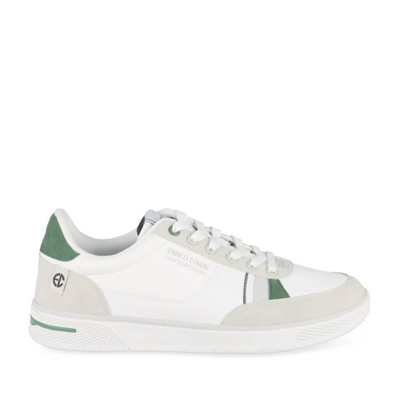 Baskets BLANC/VERT Homme
