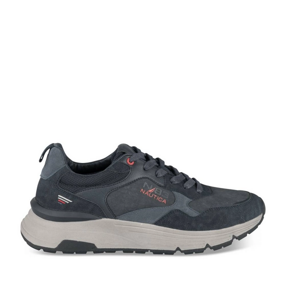 Sneakers NAVY/ROOD Heren