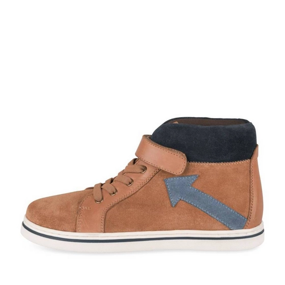 Bottines COGNAC Garçon
