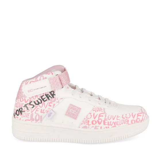 Sneakers WIT/ROZE Meisjes