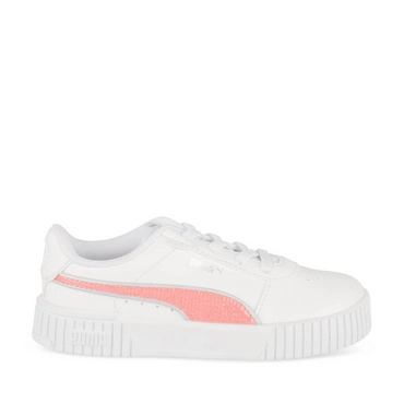 Sneakers WIT/ ORANJE Meisjes