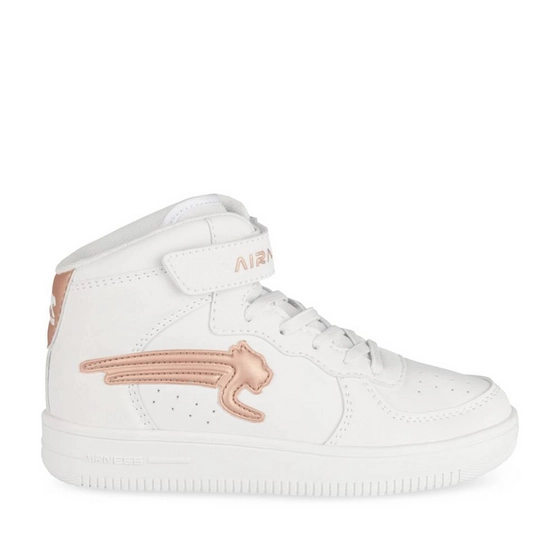 Baskets BLANC/ROSE Fille
