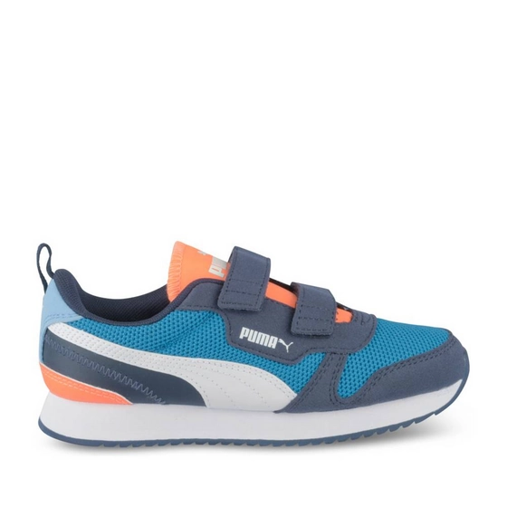 Sneakers BLAUW/ORANJE Jongen