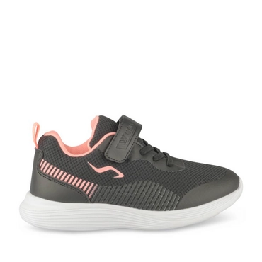 Baskets NOIR/FUCHSIA Fille
