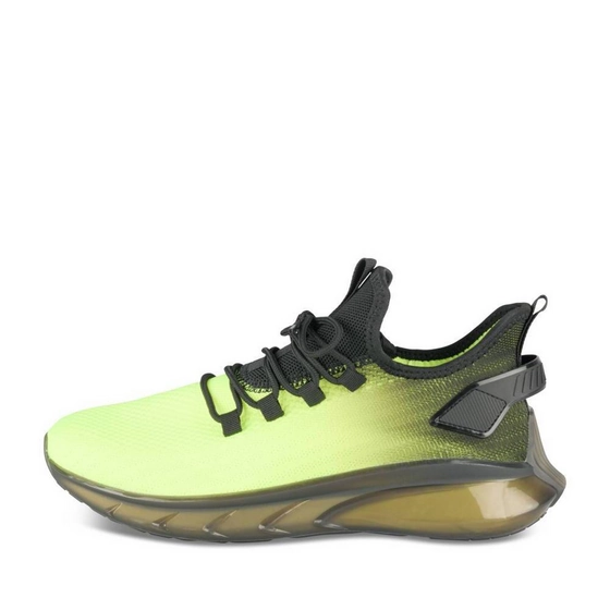 Baskets NOIR/VERT Homme