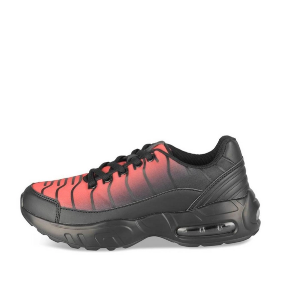 Sneakers ZWART/ROOD Heren