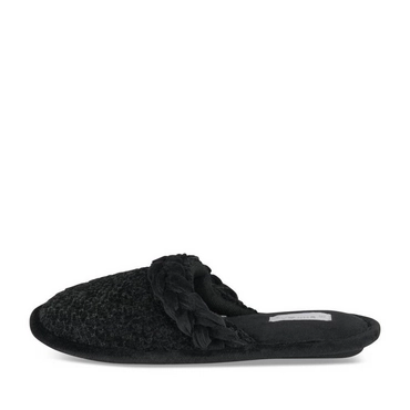 Pantoffels_avec_talon ZWART Dames