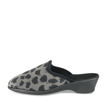 Pantoffels_avec_talon GRIJS Dames