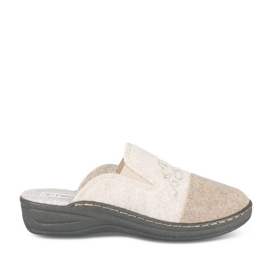 Pantoffels_avec_talon BEIGE Dames