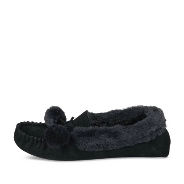 Pantoffels_avec_talon ZWART Dames