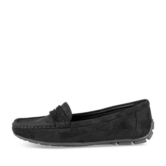 Mocassins_avec_talon ZWART Dames