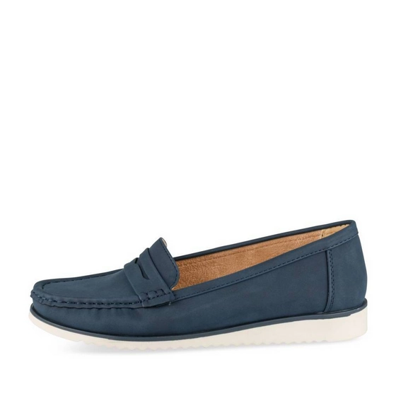 Mocassins_avec_talon NAVY Dames