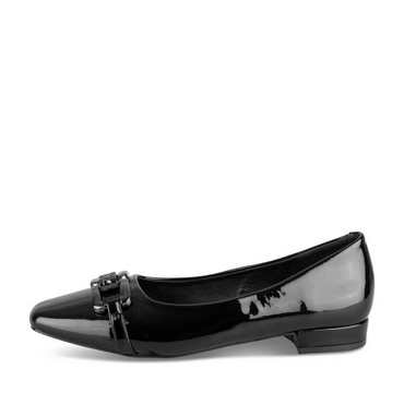 Ballerinas ZWART Dames