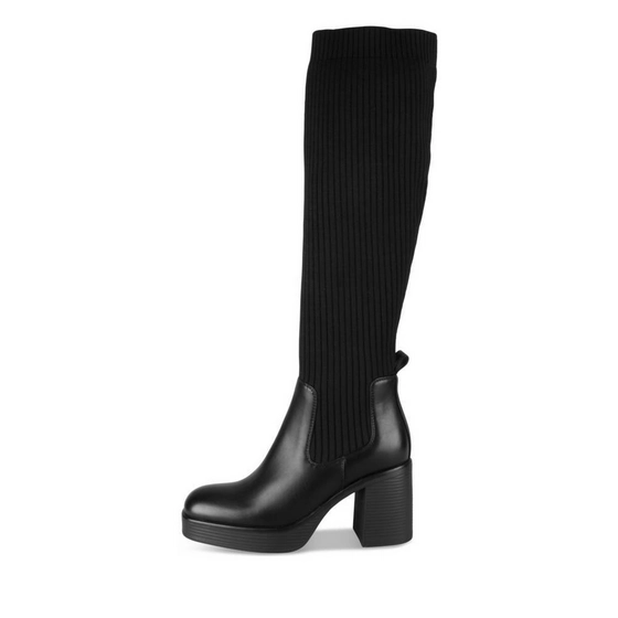 Laarzen_avec_talon ZWART Dames
