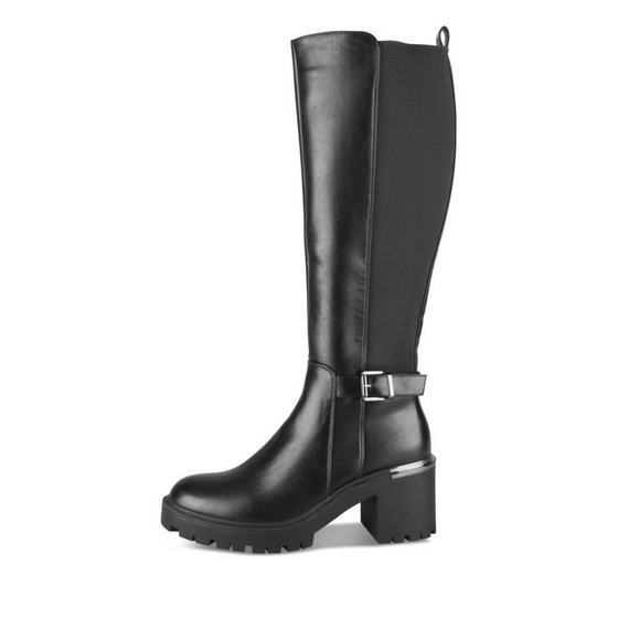 Laarzen_avec_talon ZWART Dames
