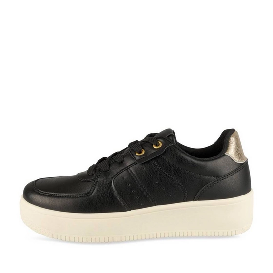Baskets NOIR/OR Femme