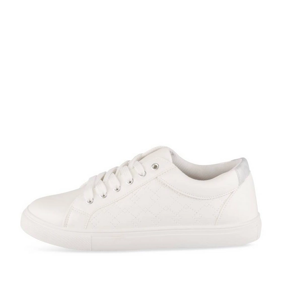 Baskets BLANC/ARGENT Femme