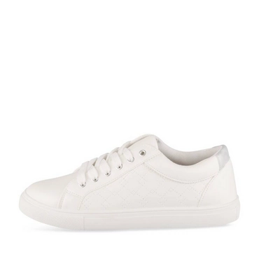 Baskets BLANC/ARGENT Femme