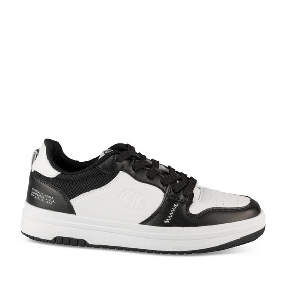 Baskets BLANC/NOIR Femme