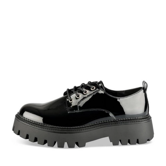 Veterschoenen ZWART Dames