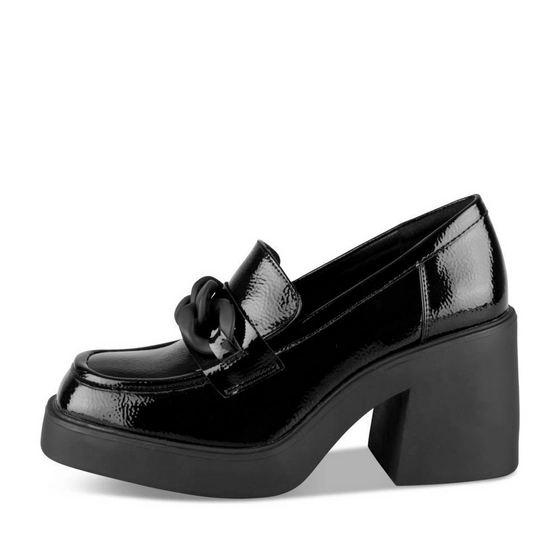 Mocassins_avec_talon ZWART Dames