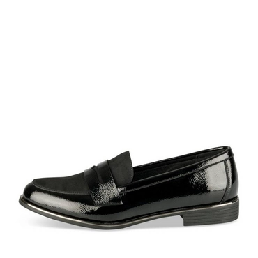 Mocassins_avec_talon ZWART Dames