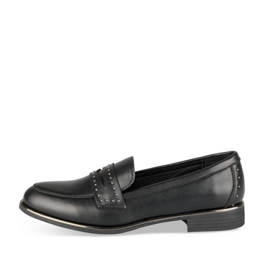 Mocassins_avec_talon ZWART Dames