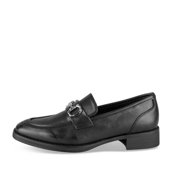 Mocassins_avec_talon ZWART Dames