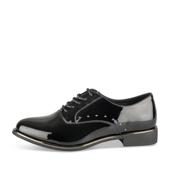 Veterschoenen ZWART Dames
