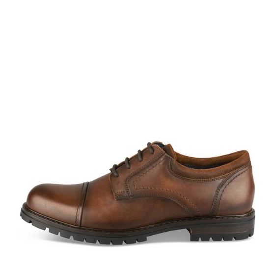 Derbies MARRON Homme