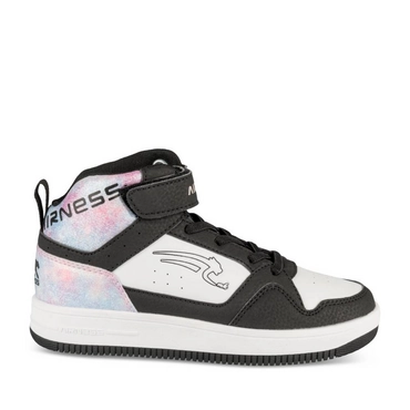 Baskets BLANC/NOIR Fille