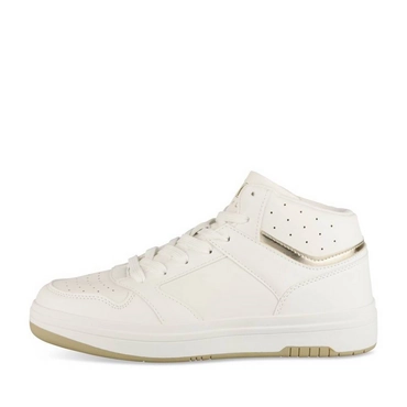 Baskets BLANC/OR Femme