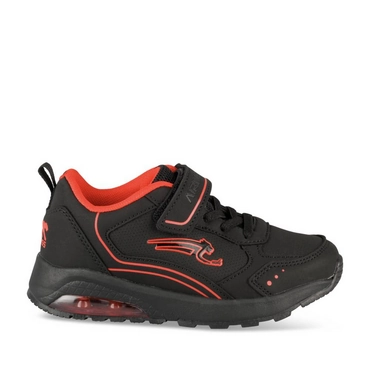 Sneakers ZWART/ROOD Jongen