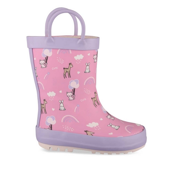 Bottes de pluie ROSE Fille